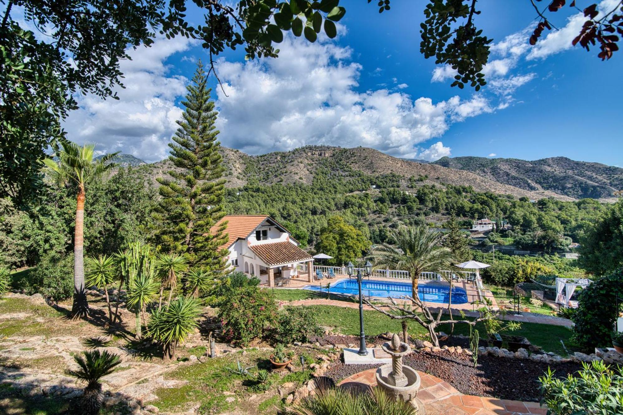 Villa Morera Bed & Breakfast Frigiliana Luaran gambar
