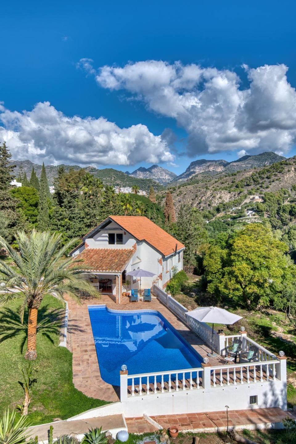 Villa Morera Bed & Breakfast Frigiliana Luaran gambar