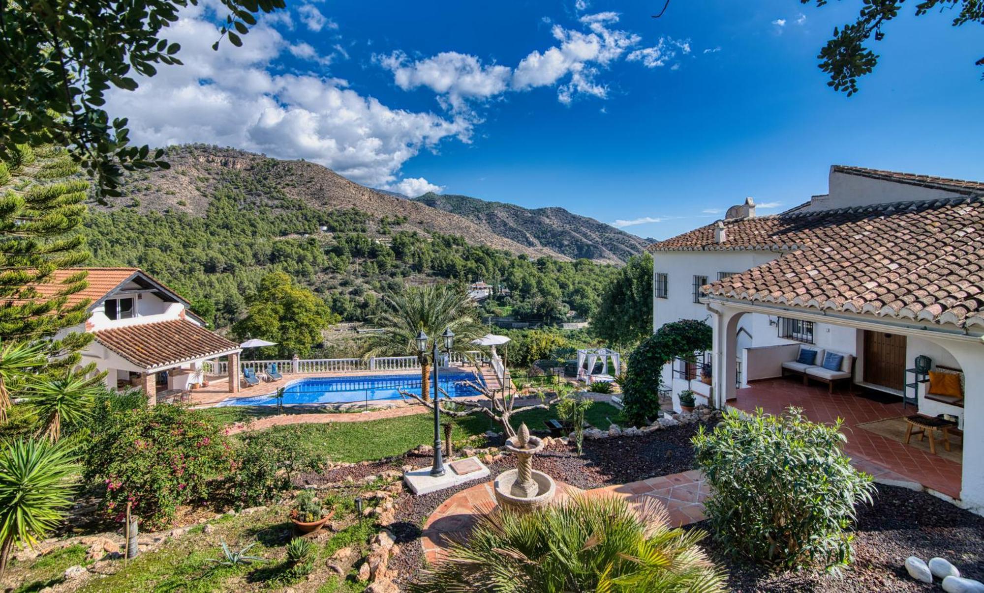 Villa Morera Bed & Breakfast Frigiliana Luaran gambar
