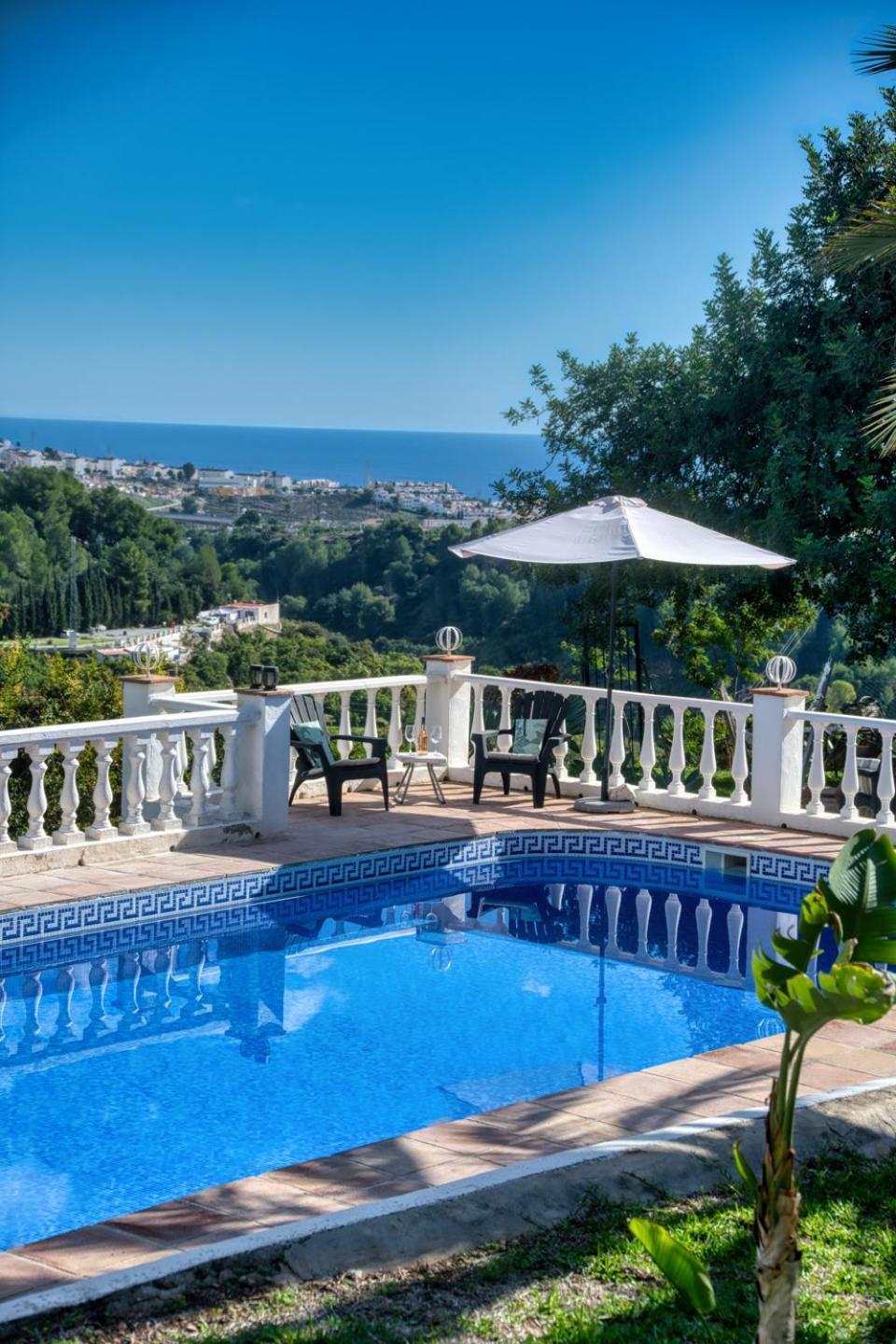 Villa Morera Bed & Breakfast Frigiliana Luaran gambar