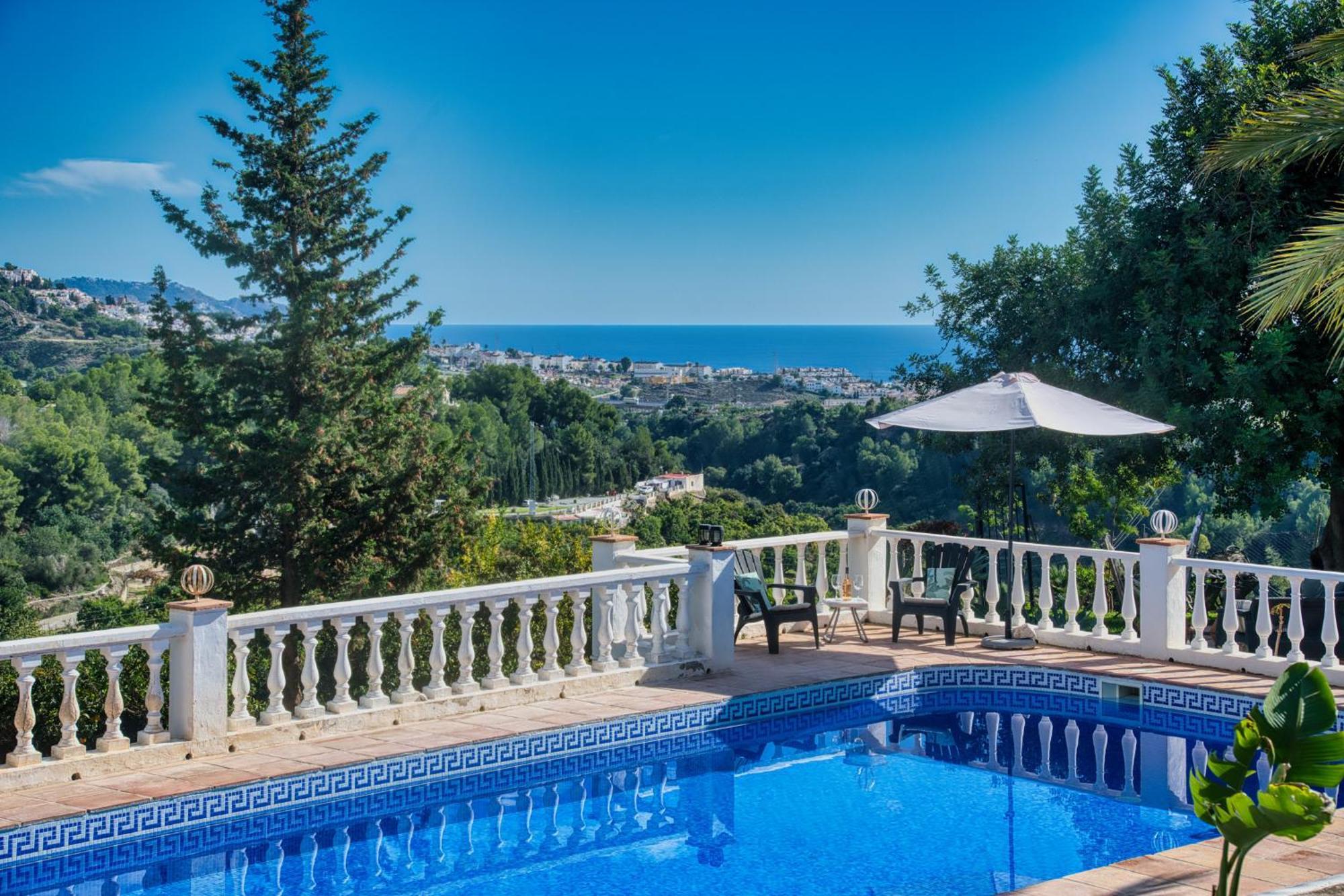 Villa Morera Bed & Breakfast Frigiliana Luaran gambar