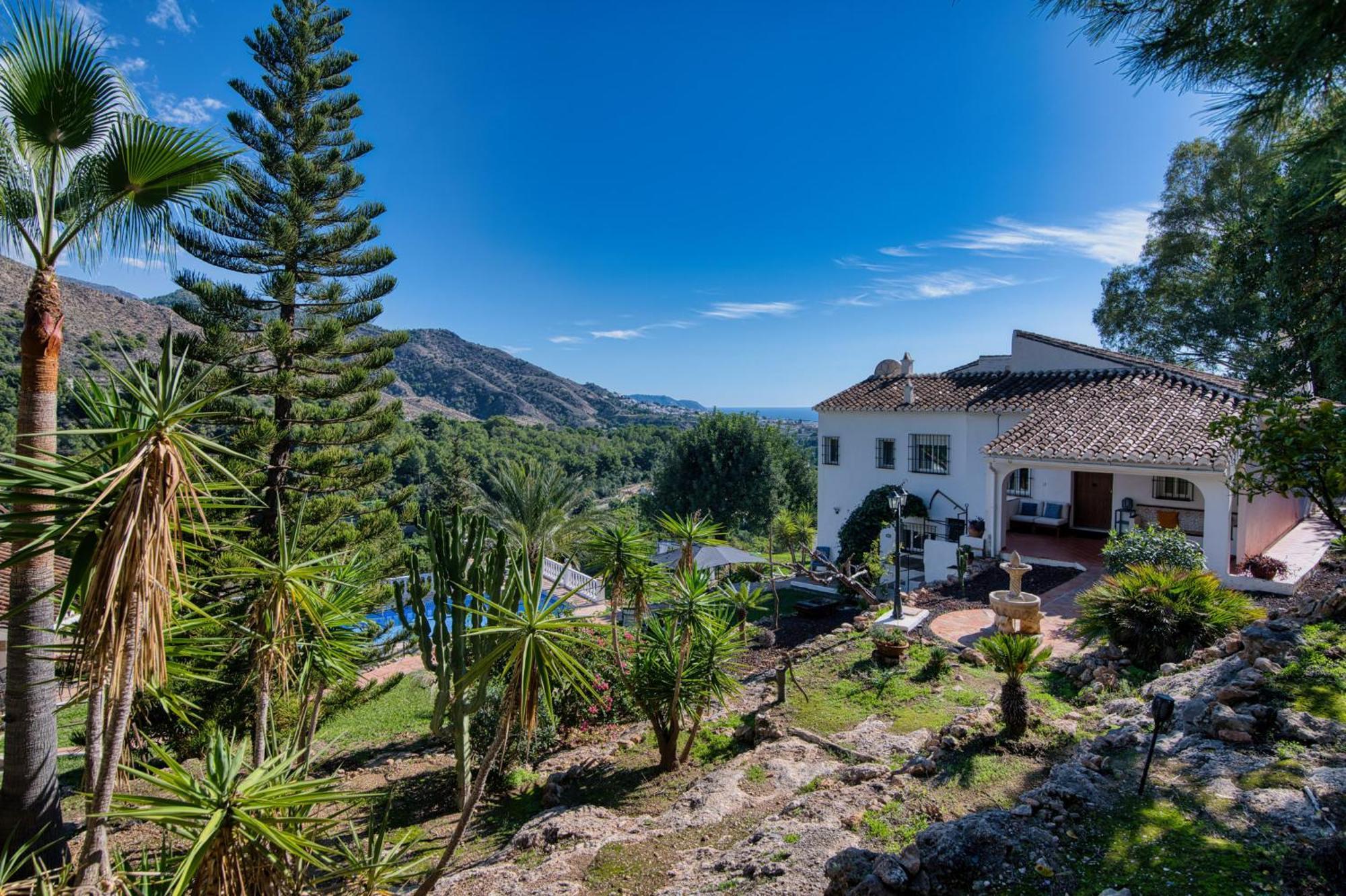 Villa Morera Bed & Breakfast Frigiliana Luaran gambar