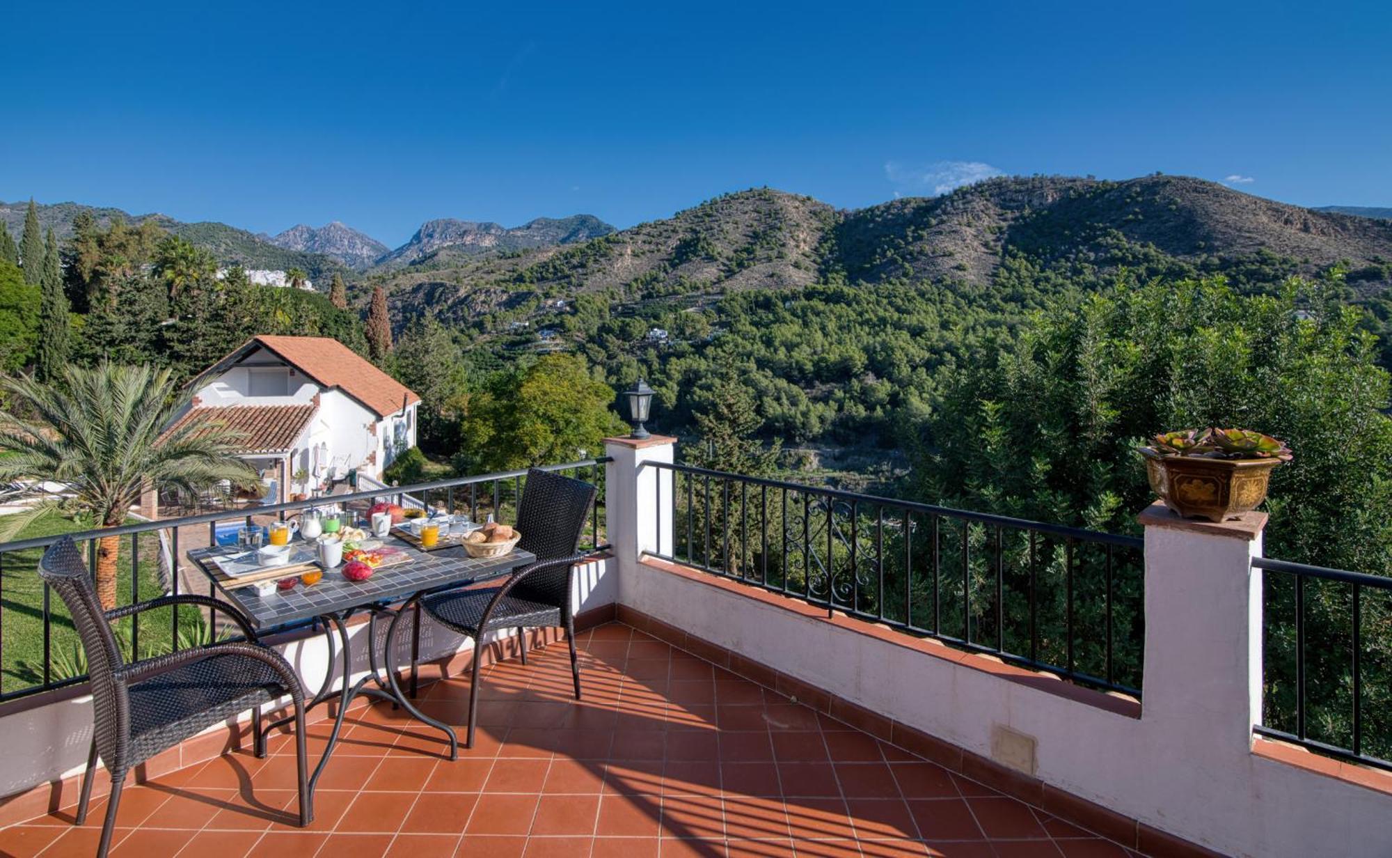 Villa Morera Bed & Breakfast Frigiliana Luaran gambar