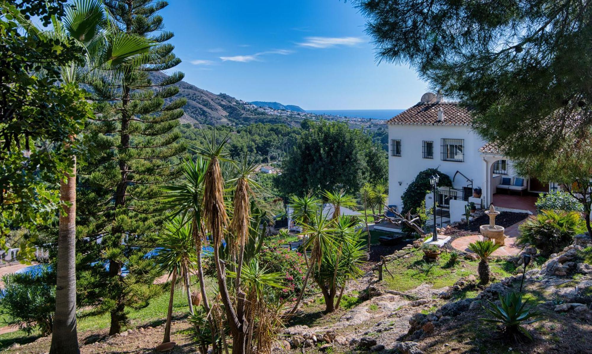 Villa Morera Bed & Breakfast Frigiliana Luaran gambar