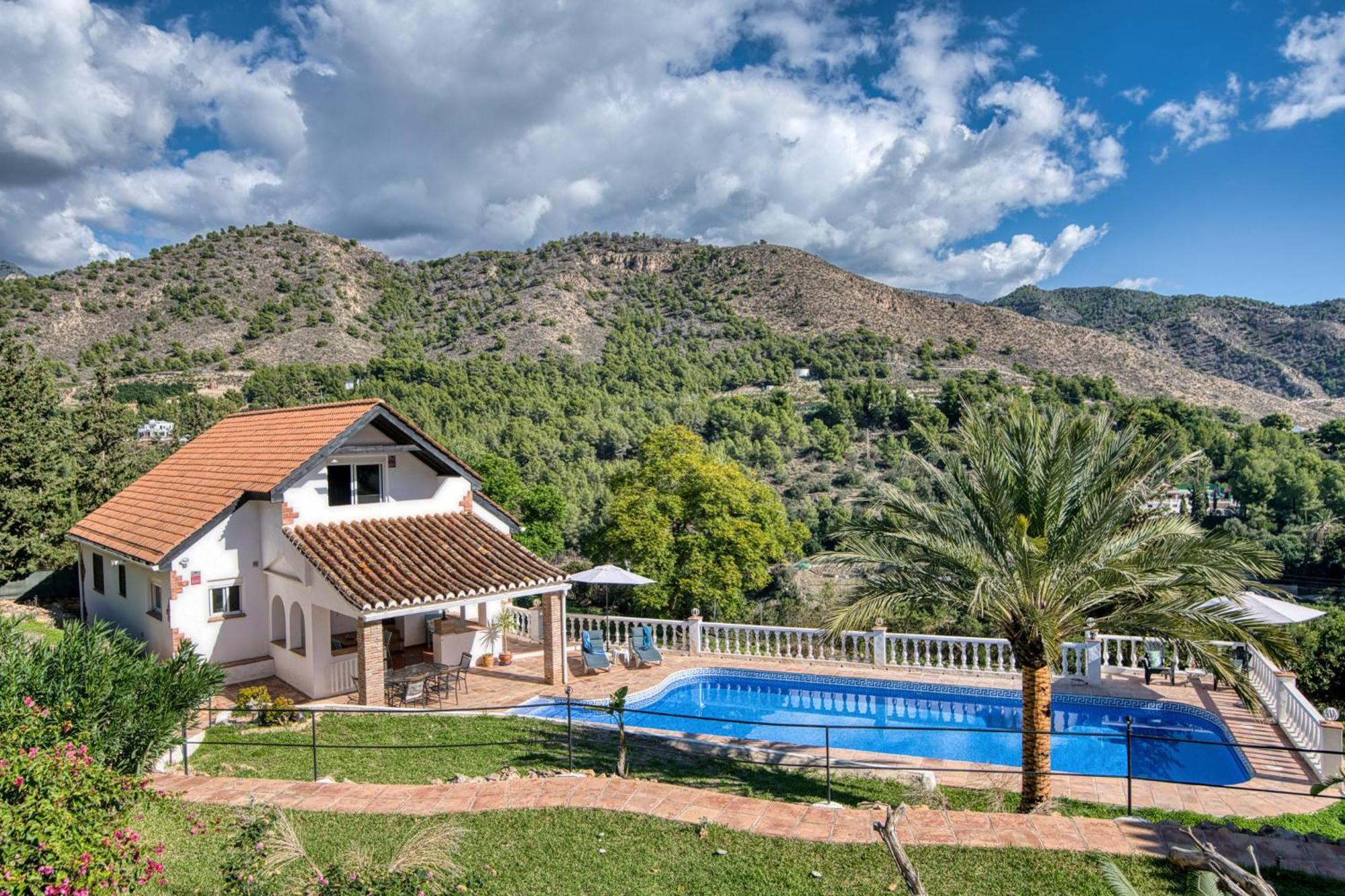 Villa Morera Bed & Breakfast Frigiliana Luaran gambar