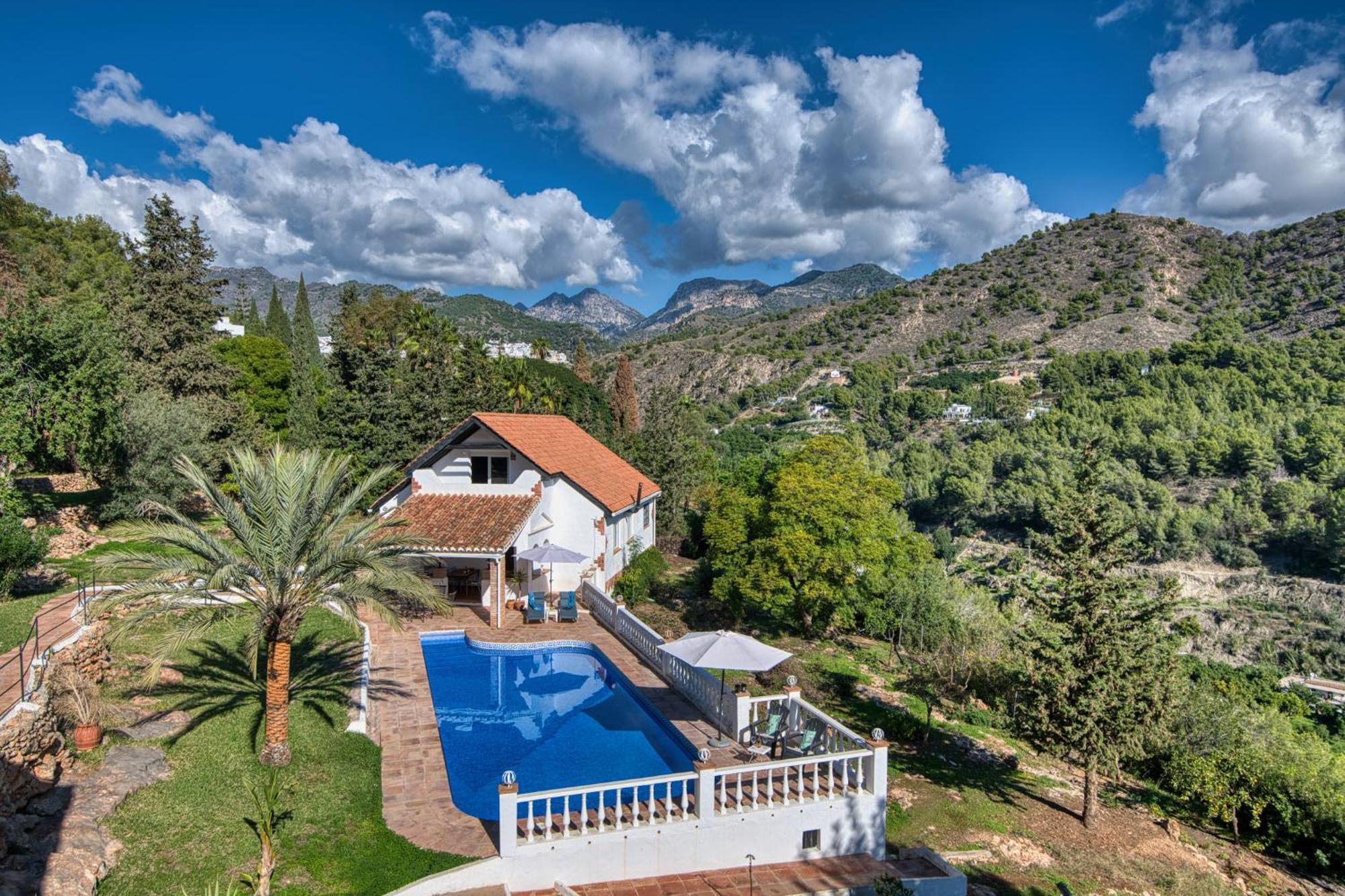 Villa Morera Bed & Breakfast Frigiliana Luaran gambar