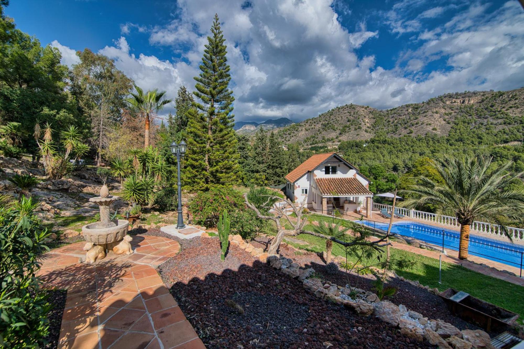 Villa Morera Bed & Breakfast Frigiliana Luaran gambar
