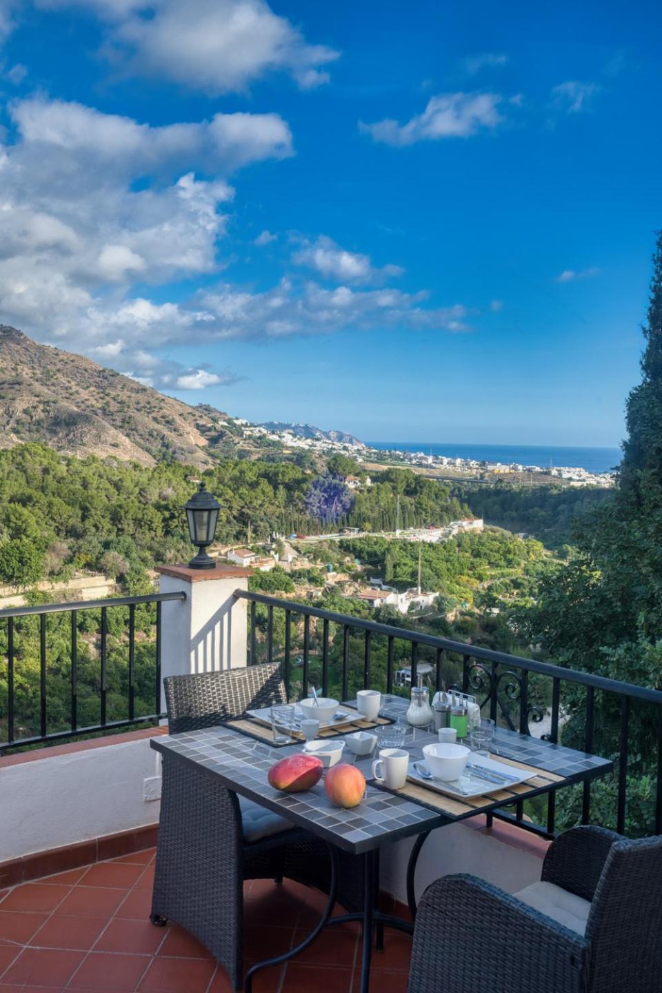 Villa Morera Bed & Breakfast Frigiliana Luaran gambar