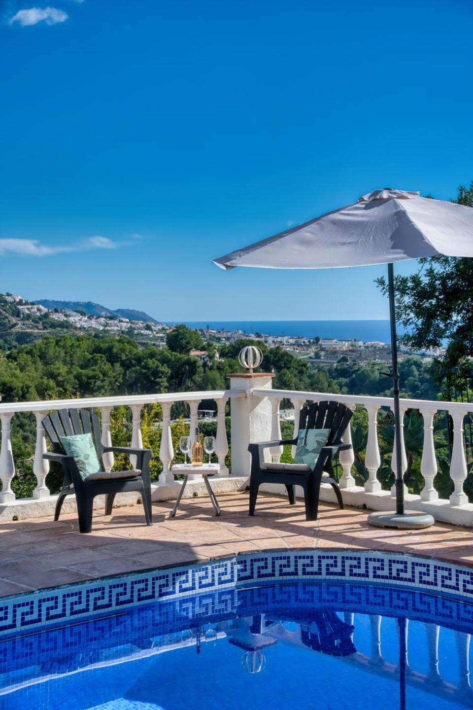 Villa Morera Bed & Breakfast Frigiliana Luaran gambar